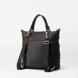 Chelsea Convertible Backpack in Black - Big Bag NY