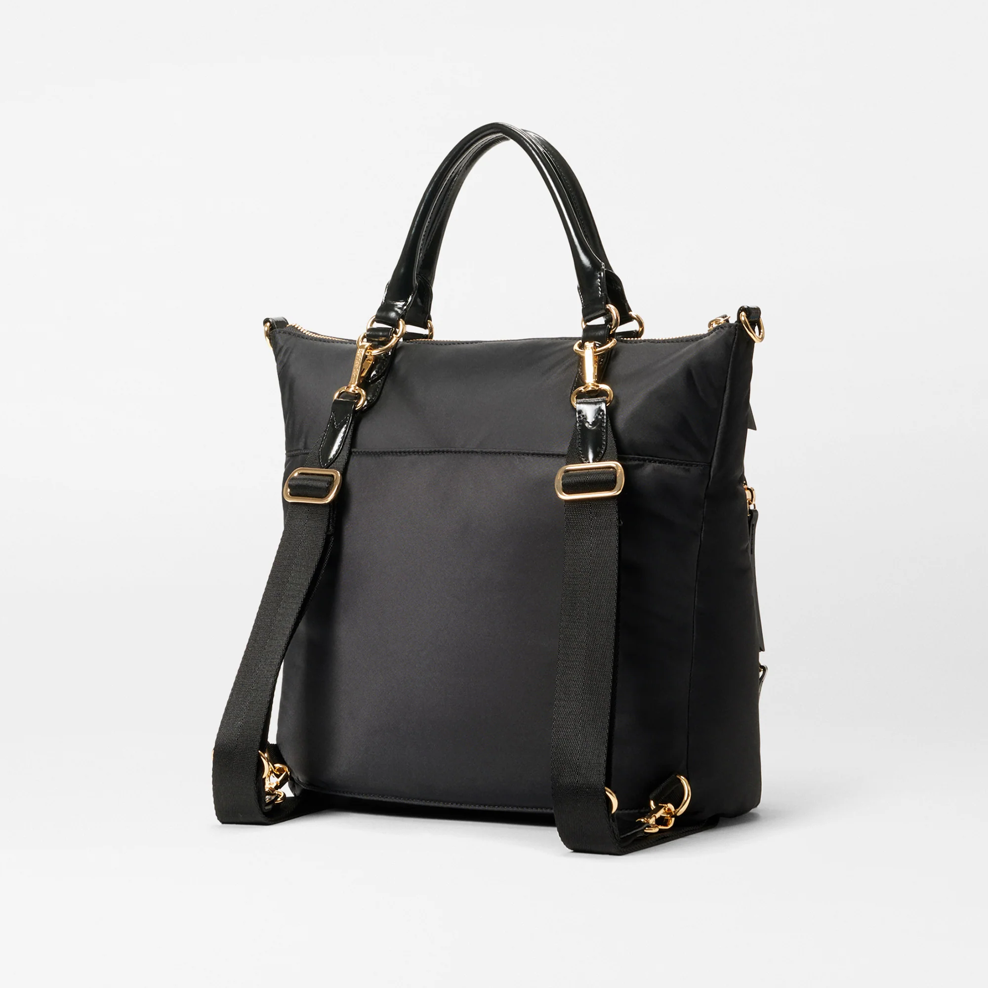 Chelsea Convertible Backpack in Black - Big Bag NY