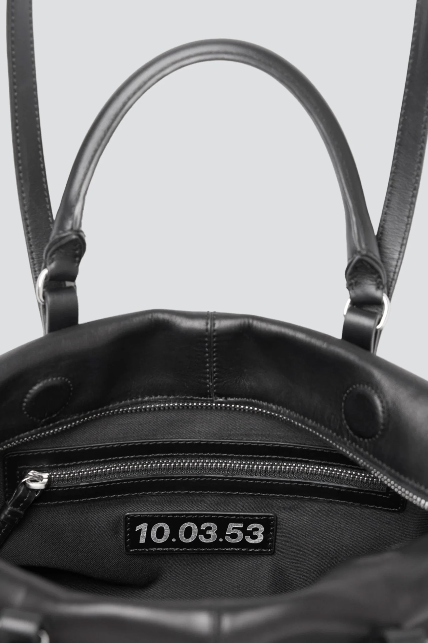 10.03.53 Black Boulevard Bag - Big Bag NY