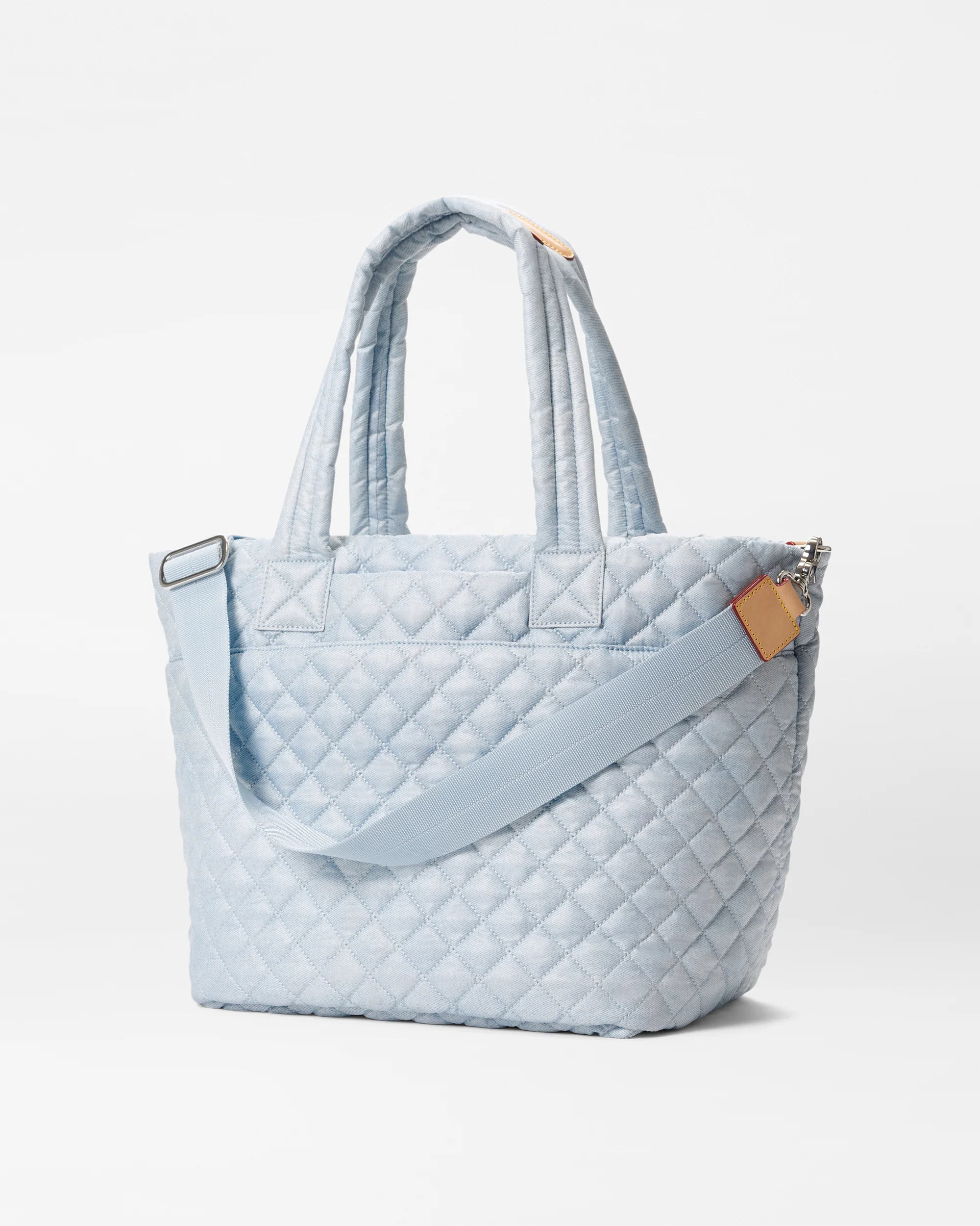 MZ Wallace Medium Metro Tote Deluxe Chambray - Big Bag NY