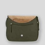 Ateliers Foures ARTEMIS medium Crossbody Bag with Flap B 314 Kaki Olive - Big Bag NY