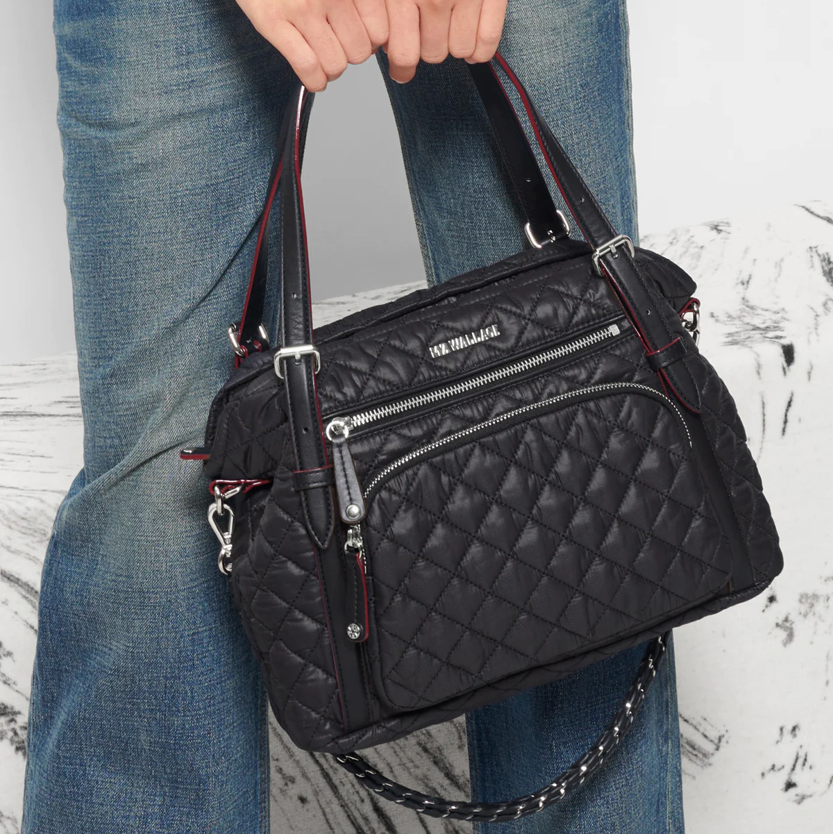 MZ Wallace Crosby Everywhere Tote Black - Big Bag NY
