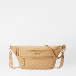 MZ Wallace Crosby Crossbody Sling Camel - Big Bag NY