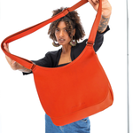 Ateliers Foures ARTEMIS medium Crossbody Bag with Flap B 314 Orange Confite - Big Bag NY