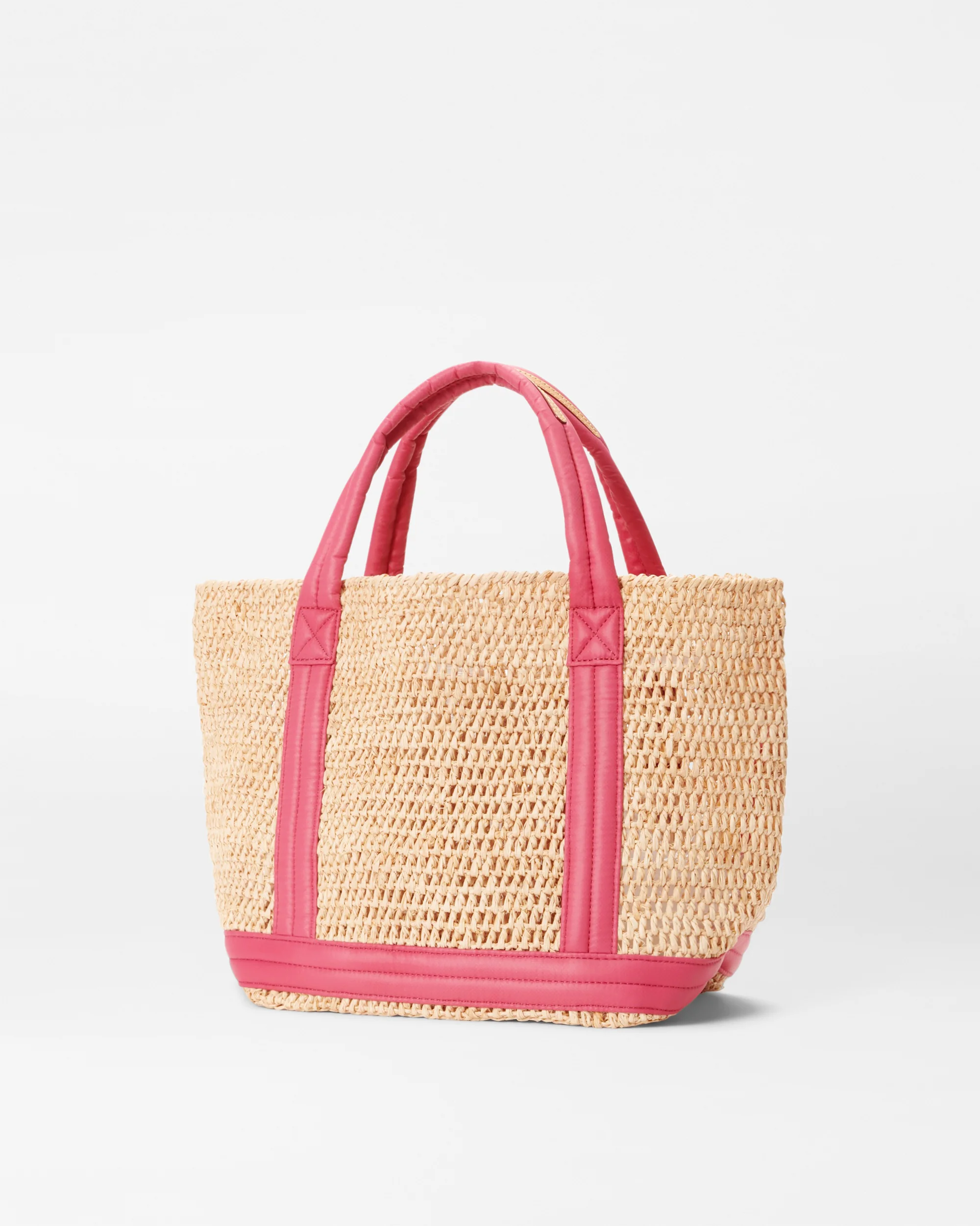 MZ Wallace Small Raffia Tote Raffia Zinnia - Big Bag NY