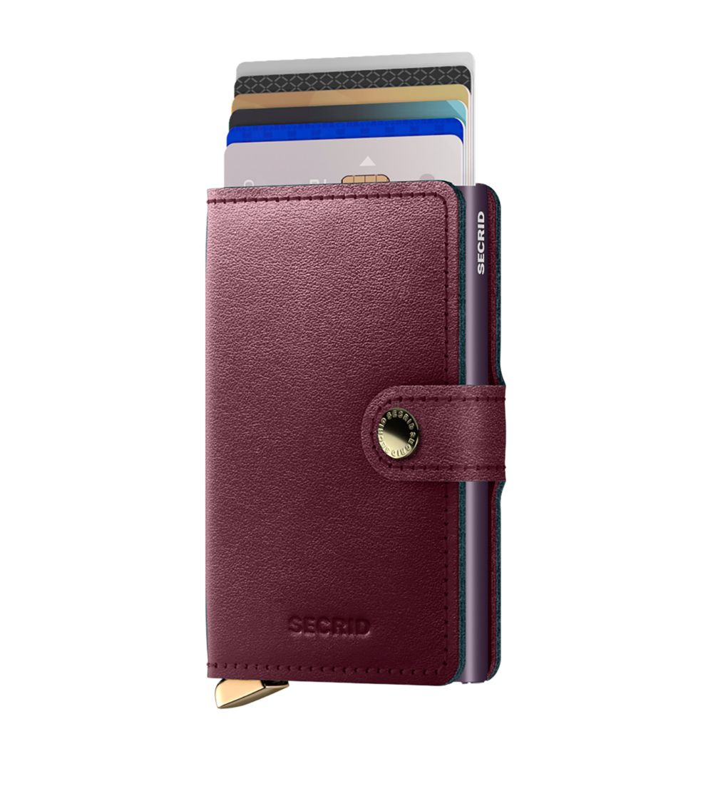 SECRID Premium Miniwallet Dusk Bordeaux - Big Bag NY