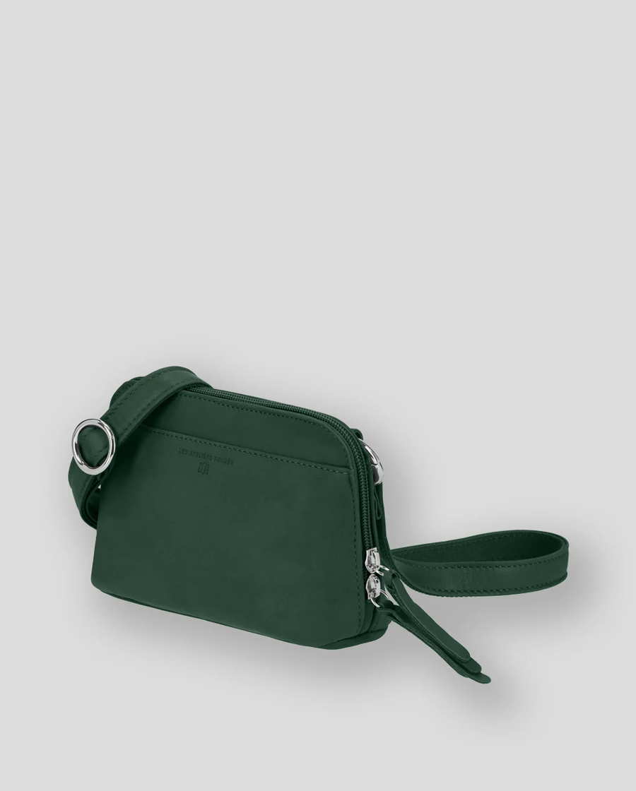 Ateliers Foures EUROPE Small Crossbody and Shoulder bag B 719 Cactus Green - Big Bag NY