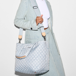 MZ Wallace Medium Metro Tote Deluxe Chambray - Big Bag NY