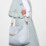 MZ Wallace Medium Metro Tote Deluxe Chambray - Big Bag NY