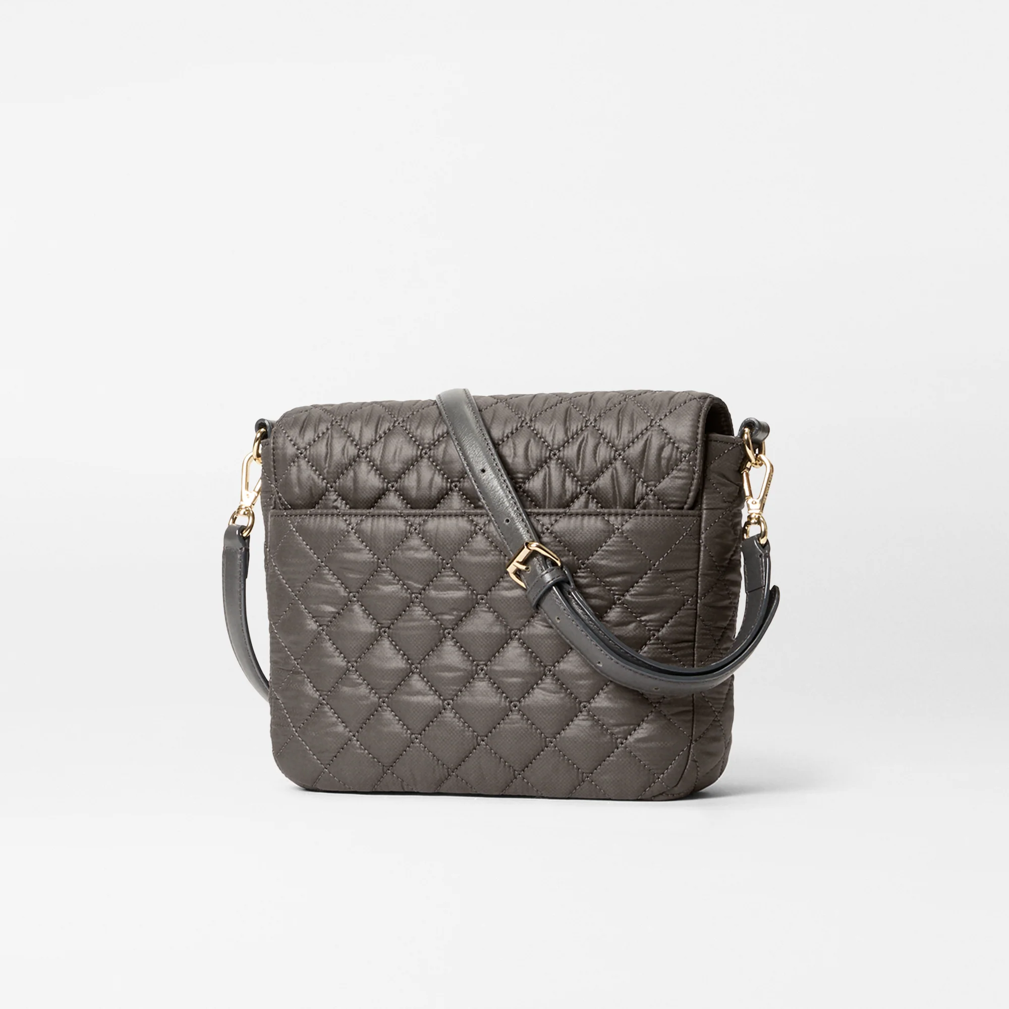 MZ Wallace Medium Crosby Lock Crossbody in Magnet - Big Bag NY