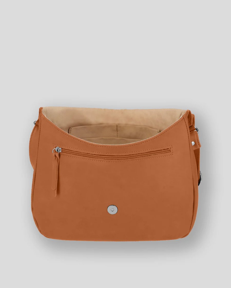 Ateliers Foures ARTEMIS medium Crossbody Bag with Flap B 314 Lionne Tan - Big Bag NY