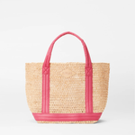 MZ Wallace Small Raffia Tote Raffia Zinnia - Big Bag NY