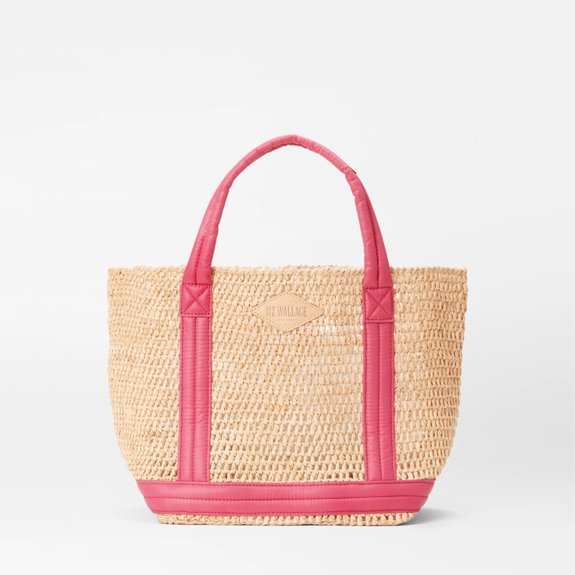 MZ Wallace Small Raffia Tote Raffia Zinnia - Big Bag NY