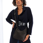 Les Ateliers Foures Artemis Asymmetric Crossbody Bag Noir - Big Bag NY