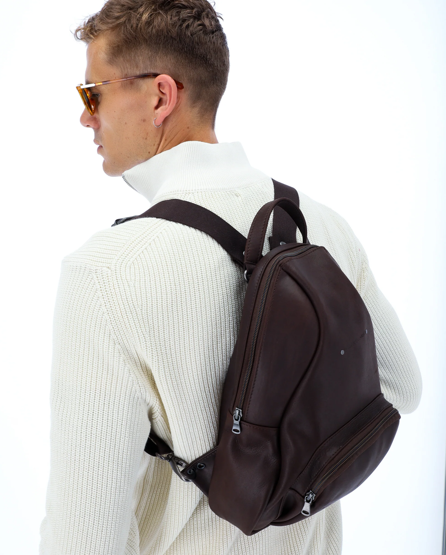 Eole Leather Backpack