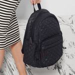 Black MZ Wallace Pocket Metro Backpack Deluxe - Big Bag NY