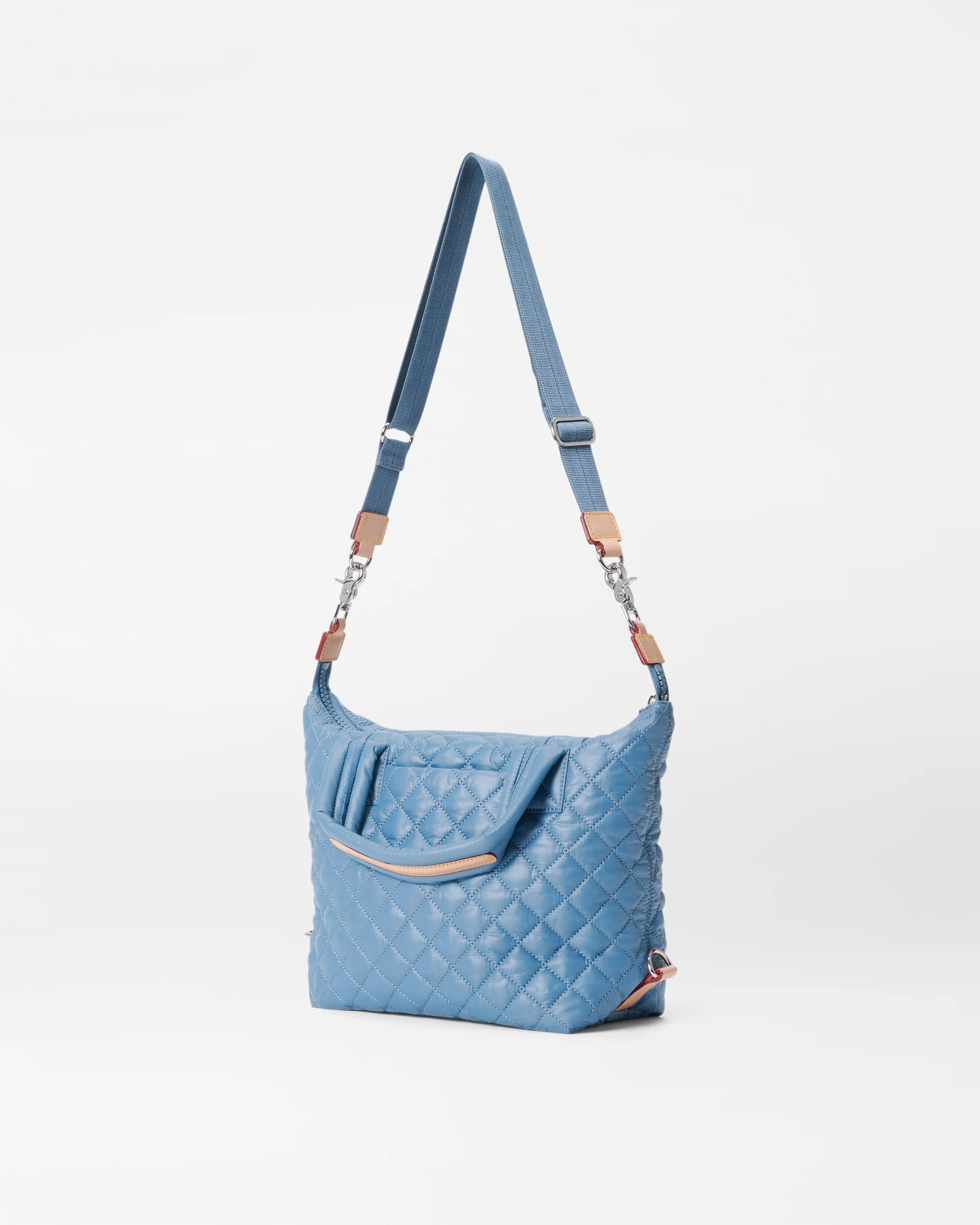 MZ Wallace Small Sutton Deluxe Cornflower Blue - Big Bag NY