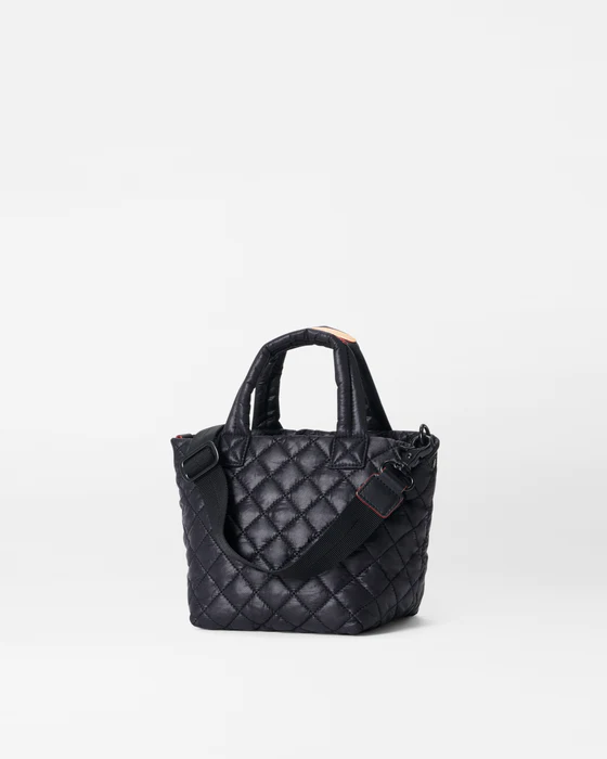 MZ Wallace Micro Metro Tote Deluxe Black - Big Bag NY