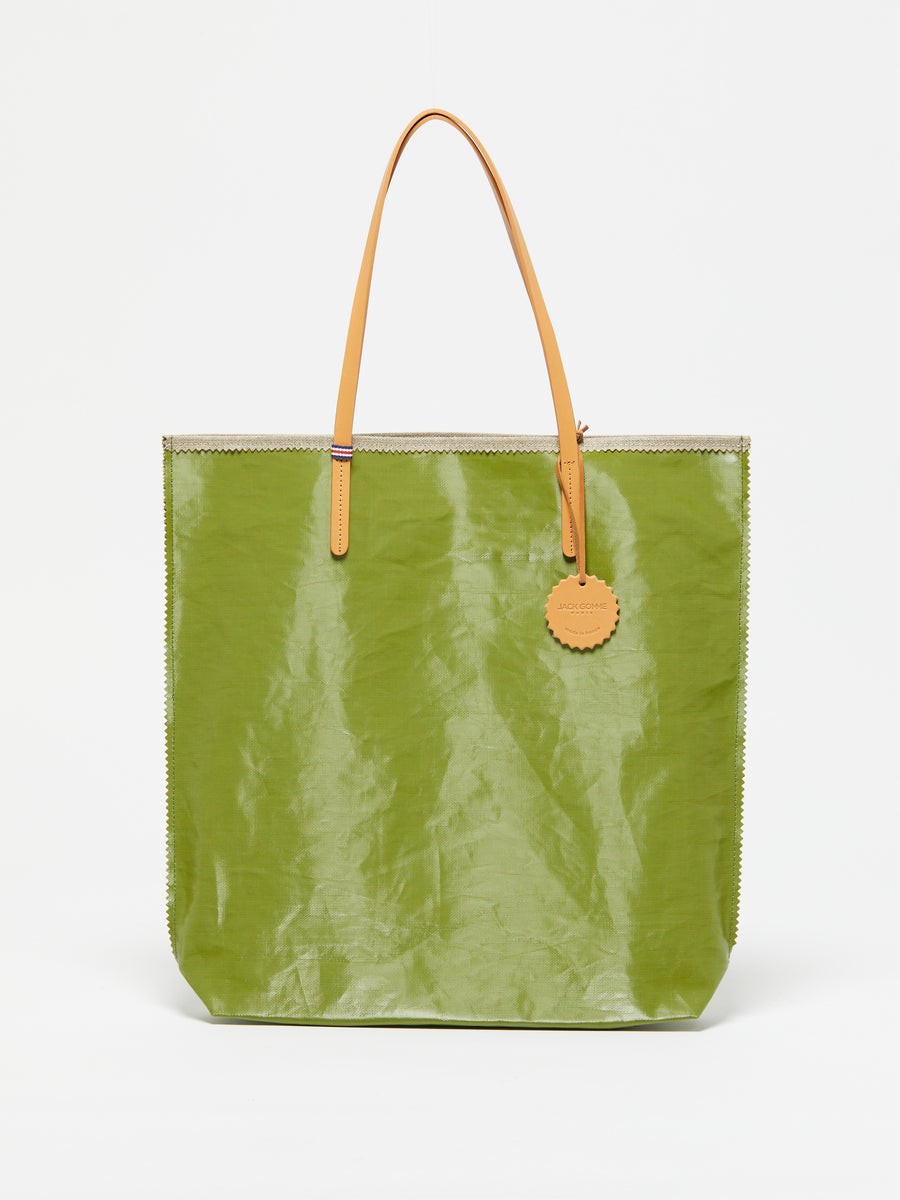 Jack Gomme Amie Tote Green - Big Bag NY