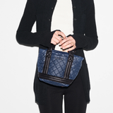 MZ Wallace Mini Empire Tote in Dawn and Black - Big Bag NY