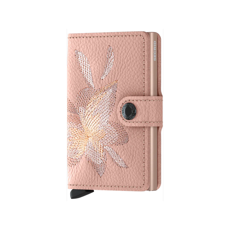 Secrid Mini Wallet in Stitch Magnolia