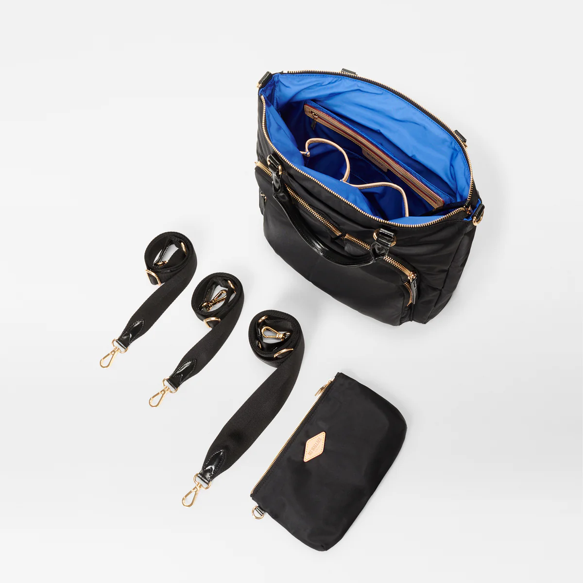 Chelsea Convertible Backpack in Black - Big Bag NY