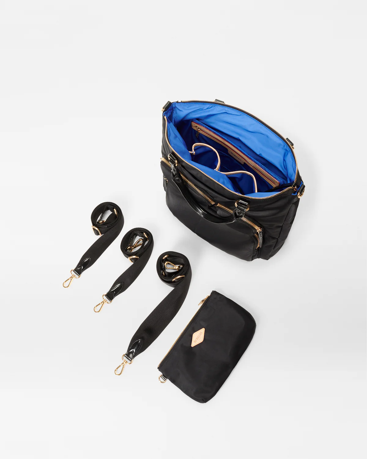 Chelsea Convertible Backpack in Black - Big Bag NY
