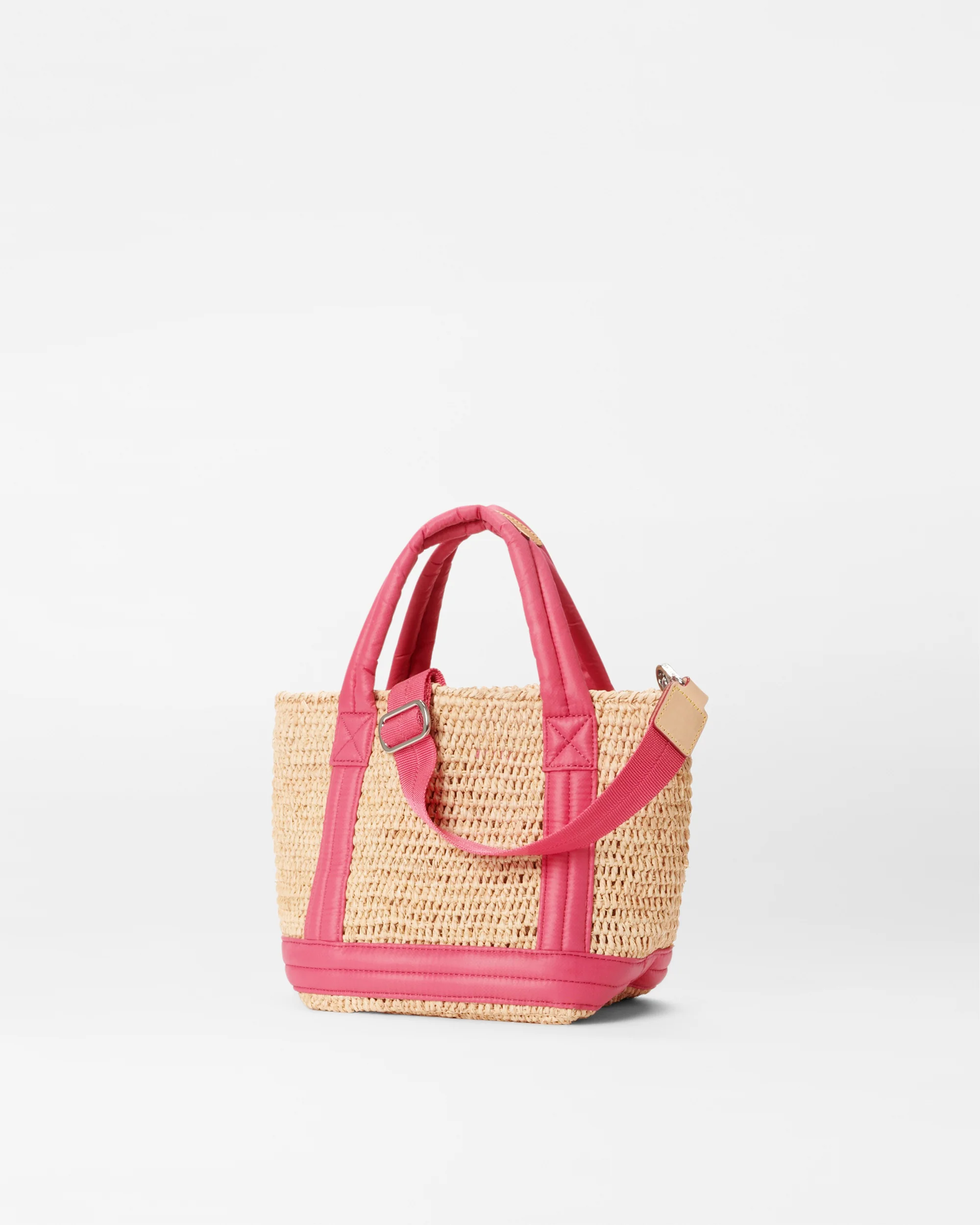 MZ Wallace Mini Raffia Tote Raffia Zinnia - Big Bag NY