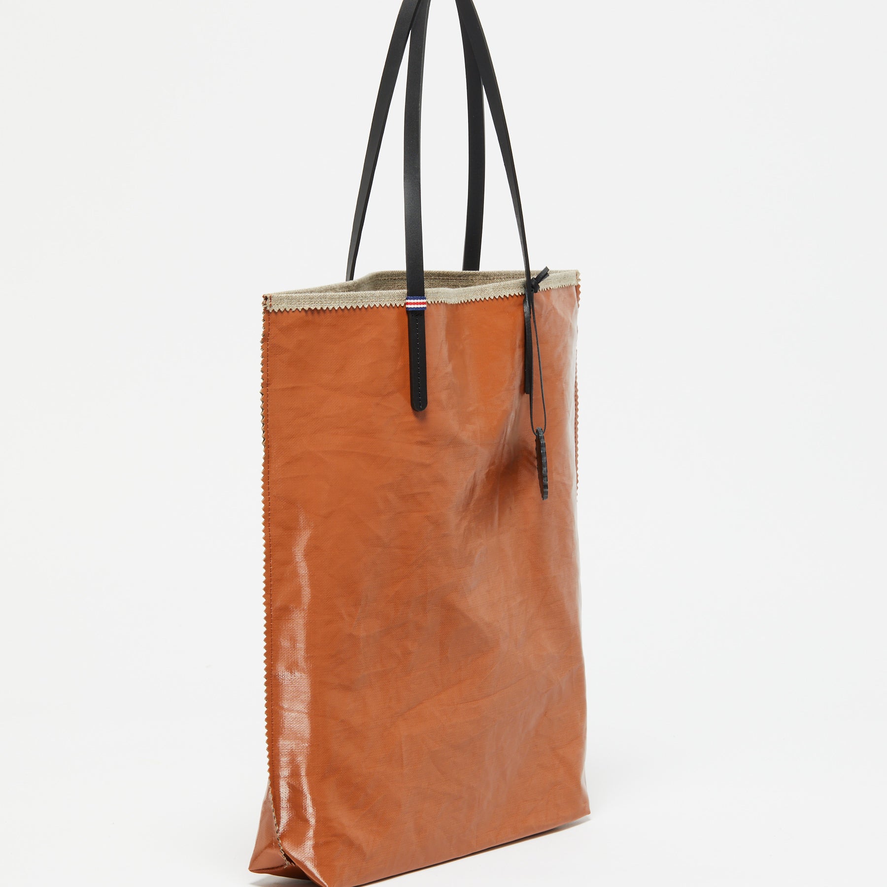 Jack Gomme Atelier Lin Linen Amie Tote in Pecan - Big Bag NY