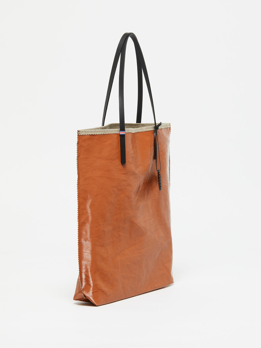 Jack Gomme Atelier Lin Linen Amie Tote in Pecan - Big Bag NY