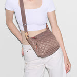 Metro Scout Deluxe Crossbody in Mauve - Big Bag NY