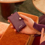 Miniwallet in Pebble Leather