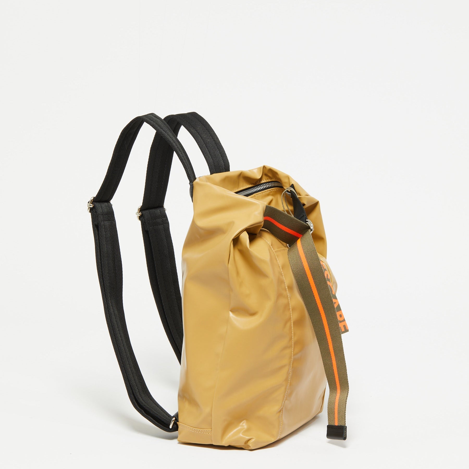Jack Gomme LILLE Escape Light Backpack Kraft Yellow Beige- Big Bag NY