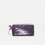 Jack Gomme BLUSH Linen Cosmetic Pouch Purple - Big Bag NY