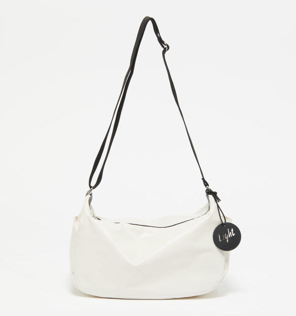 Ecru Jack Gomme Original Light Vegan LIRIS Crossbody Bag - Big Bag NY