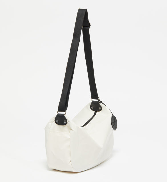 Ecru Jack Gomme Original Light Vegan LIRIS Crossbody Bag - Big Bag NY