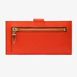 Tusk Joy Long Slim Clutch Wallet in Orange - Big Bag NY