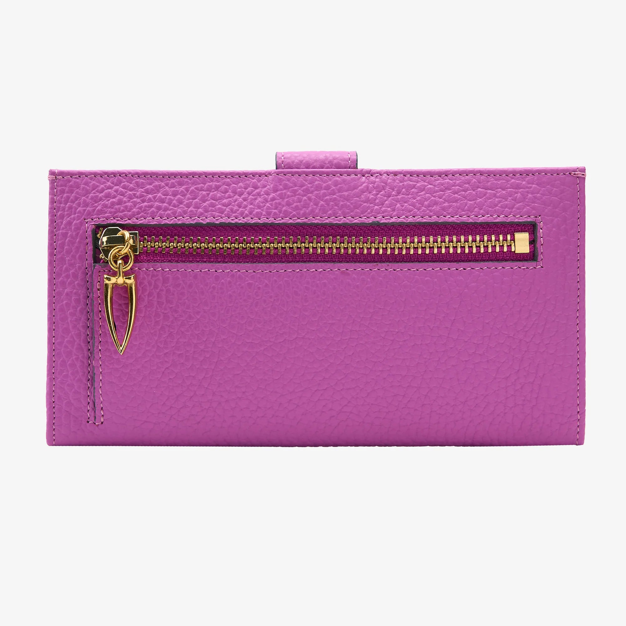 Tusk Joy Long Slim Clutch Wallet in Magenta -Big Bag NY