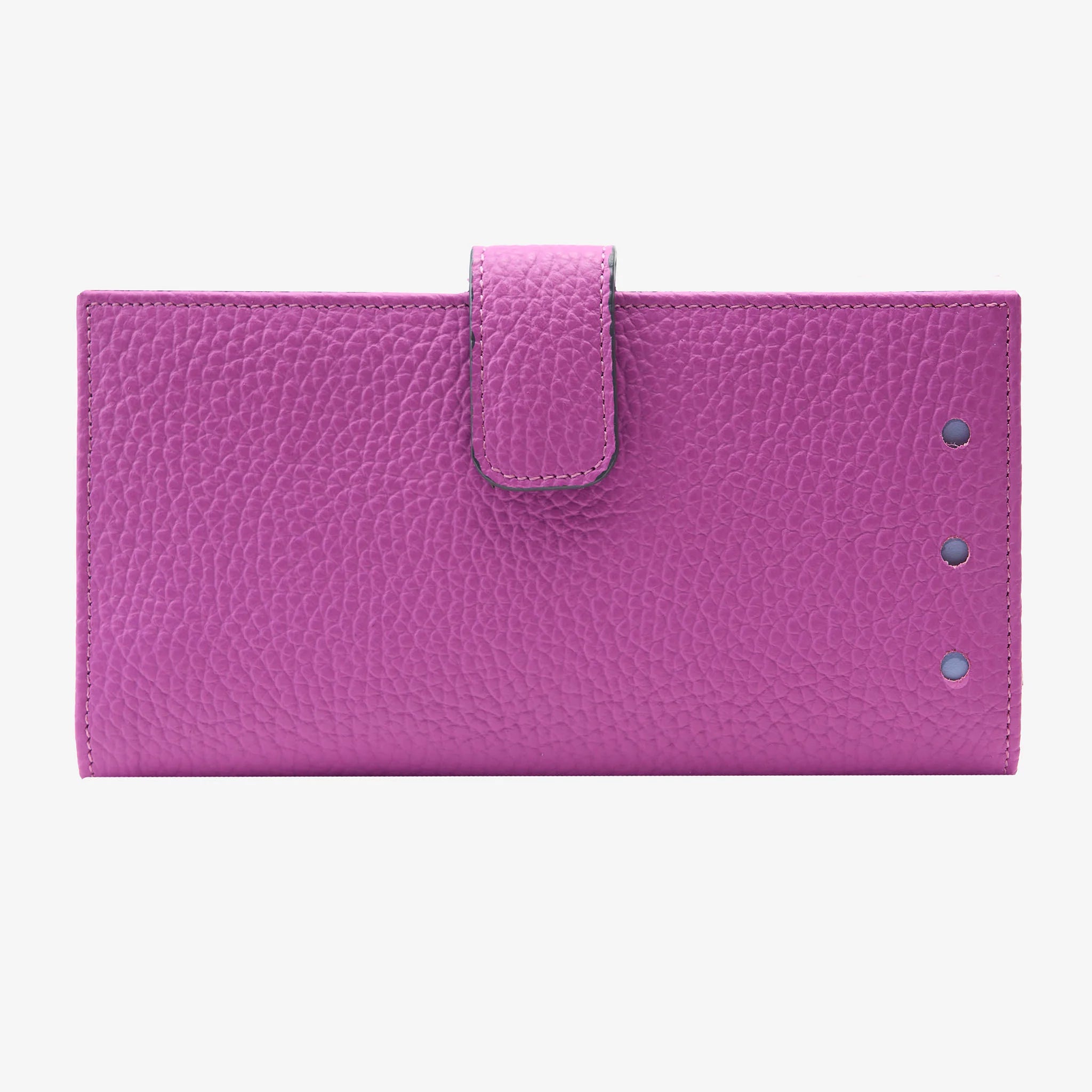 Tusk Joy Long Slim Clutch Wallet in Magenta -Big Bag NY