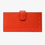 Tusk Joy Long Slim Clutch Wallet in Orange - Big Bag NY