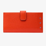 Tusk Joy Long Slim Clutch Wallet in Orange - Big Bag NY