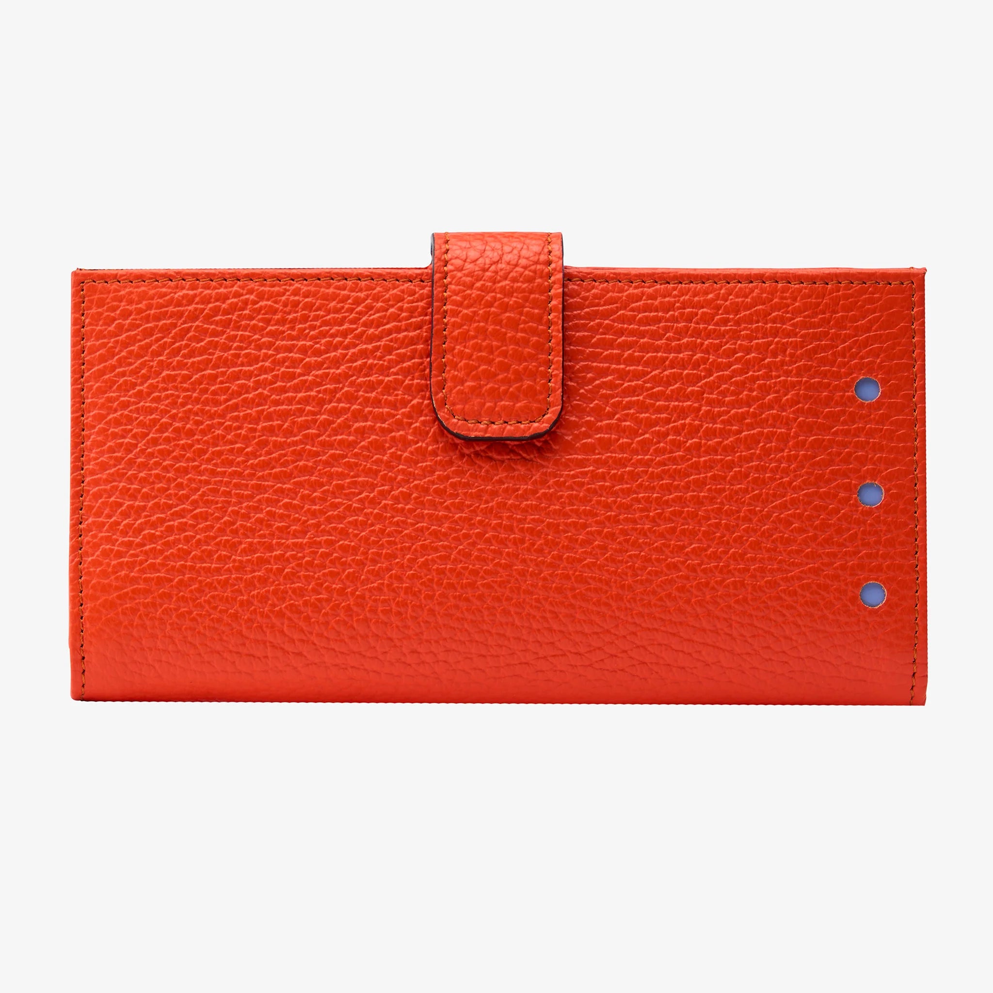 Tusk Joy Long Slim Clutch Wallet in Orange - Big Bag NY