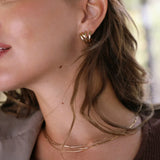 Elia hoop earrings