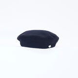 Vis Oversized Lined Wool Beret