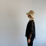 PCNQ RUY Waxed Cotton Floppy Hat - Big Bag NY