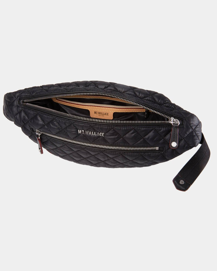 MZ Wallace Black Crosby Belt Bag Black (Style: 1377C1590) - Big Bag NY  Edit alt text
