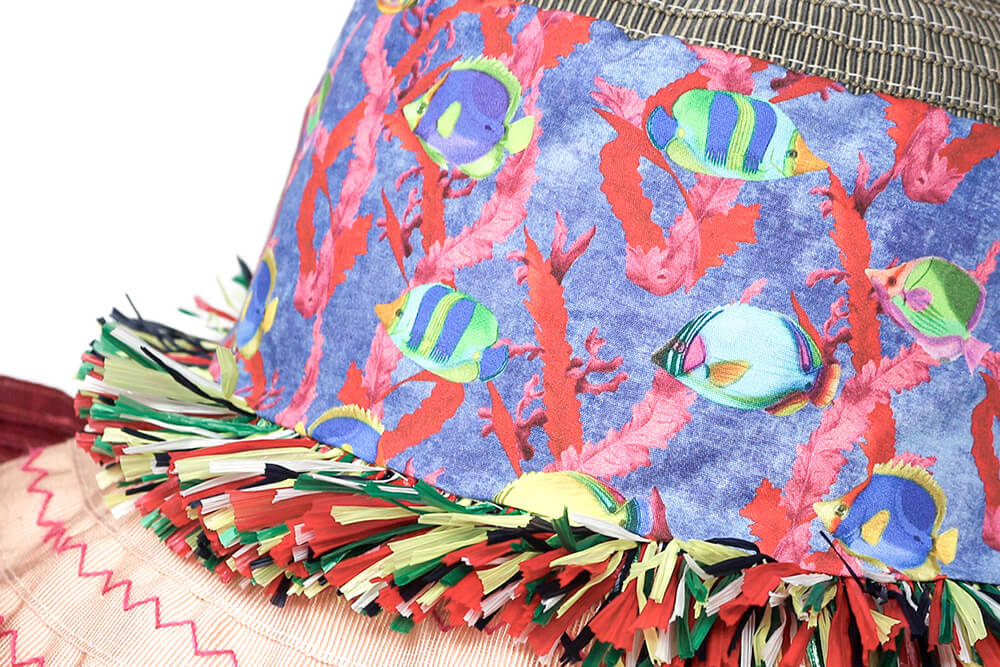 Grevi Medium Brim Floppy Sun Hat - Big Bag NY