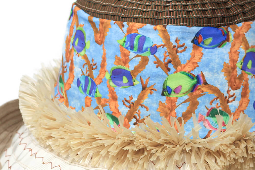 Grevi Medium Brim Floppy Sun Hat - Big Bag NY
