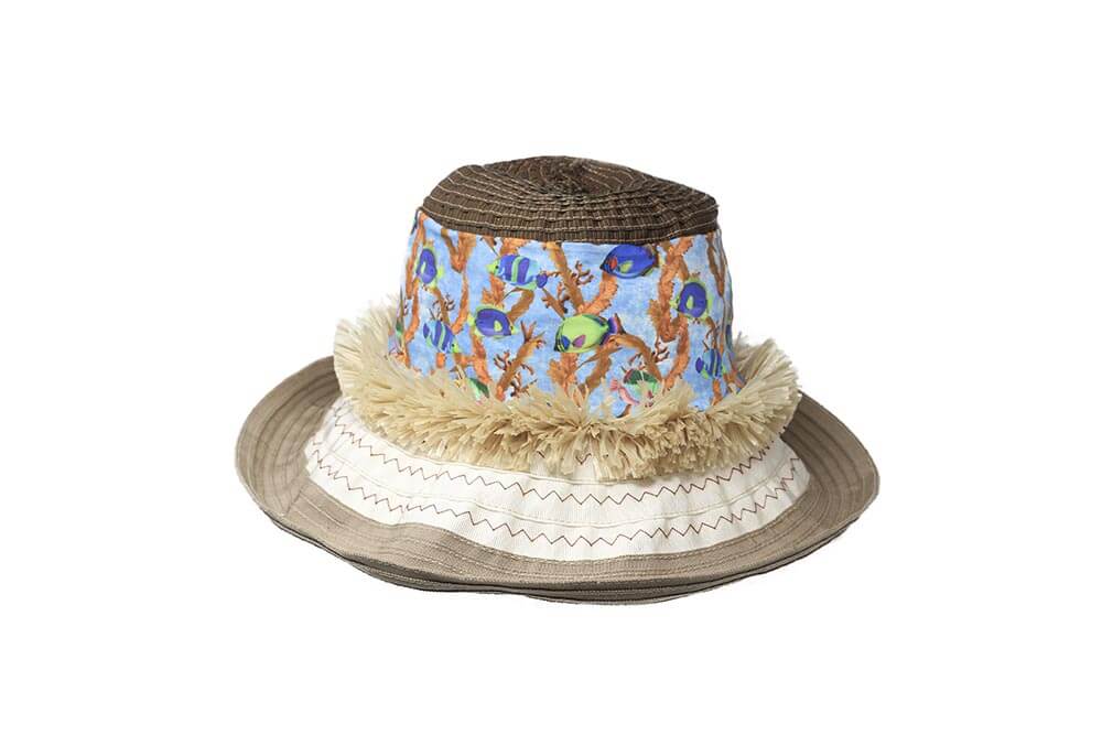 Grevi Medium Brim Floppy Sun Hat - Big Bag NY