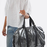 Jack Gomme Light Walk Weekend Bag Travel Bag Duffel Bag Carry on Big Bag NY Made in France Waterproof Bags Lightweight Weatherproof materials with fully adjustable strap Upper West Side Bag store Color Metal Silver Metallic Metallic